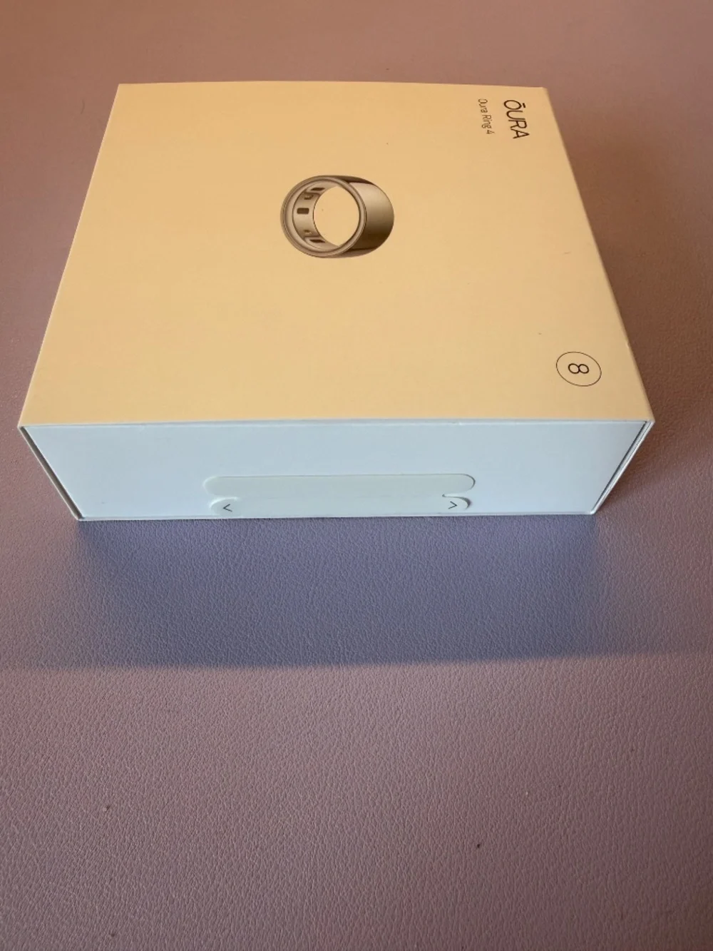BRAND NEW FACTORY SEALED OURA RING 4 SIZE 8 SILVER
